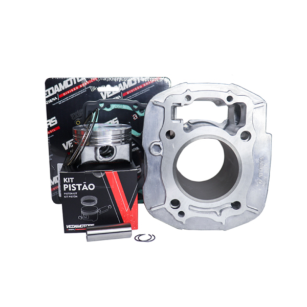 KIT COMPLETO CILINDRO MOTOR CB250F CB250F TWISTER 16-22 VEDAMOTORS