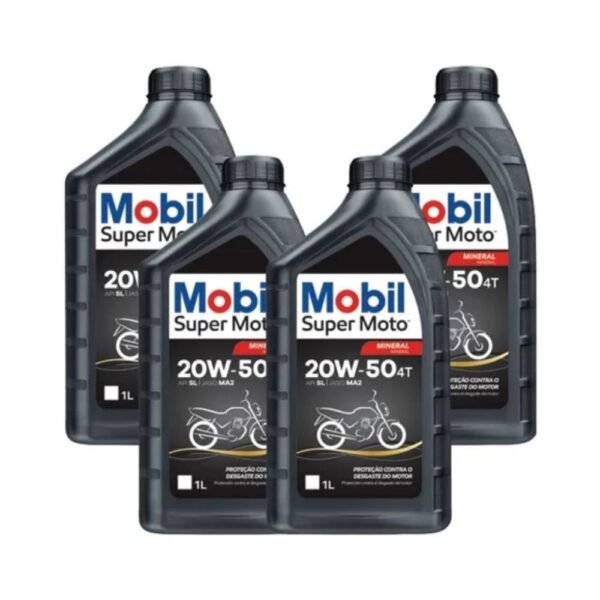 Óleo Motor Mobil Super 20w50 Mineral 4t 1lt